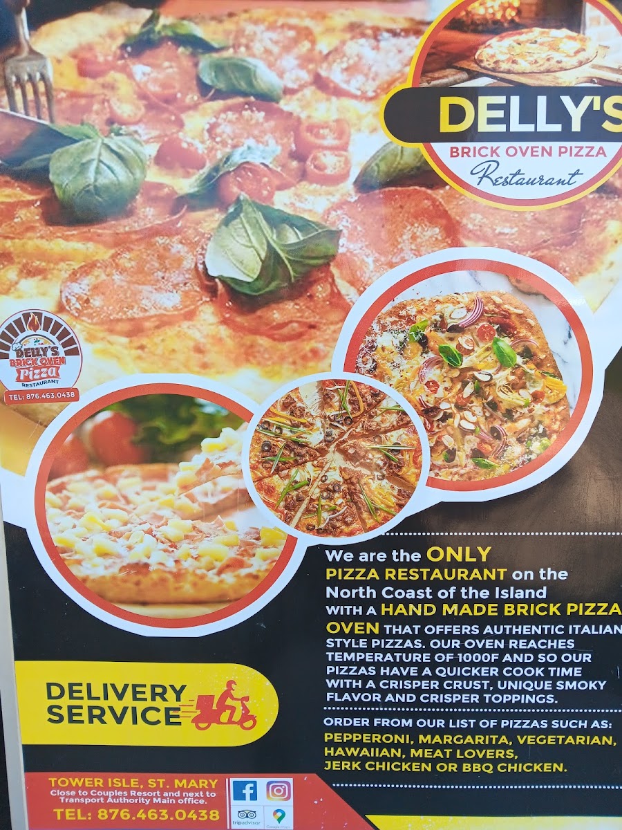 Menu Delly's Brick Oven Pizza Restaurant-9